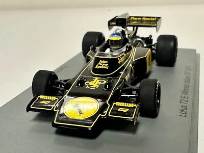 Spark F1 Lotus  72E n°1 Vainqueur GP Italie 1974 R. Peterson 1/43 S7156 0425 - Photo 1/4