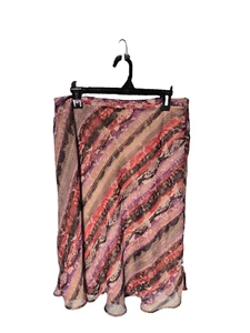 Womens Midi Skirt Size Large Y2K Fairy Grunge Western Earthy Flowy  Feminine - Picture 1 of 8