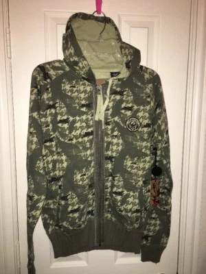 NEW DRAGON MEN Ambush CAMO ZIP UP HOODIE HOODY SWEATER M RETAIL $85 - Image 1 of 4