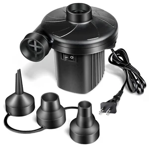 130W Electric Air Pump with 3 Nozzles options for Small Airtight Inflatables - Picture 1 of 9