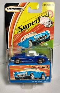 Corvette 1957 Matchbox Superfast #68 - Imagen 1 de 5