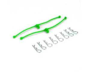 DuBro Body "Klip" Clip Retainers (Lime Green) [DUB2253] - Picture 1 of 1