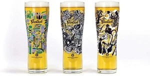 3 vasos de cerveza Grolsch de una pinta de 20 oz edición limitada poco convencionales por tradición M16 - Imagen 1 de 12