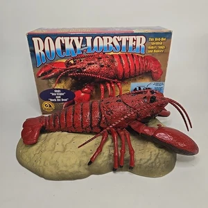 Gemmy Rocky der singende Hummer getestet funktioniert mit Box ohne Netzteil - Bild 1 von 2