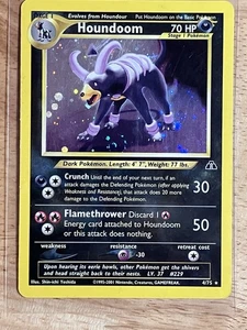Houndoom 4/75 Neo Discovery Holo SWIRL - Picture 1 of 2