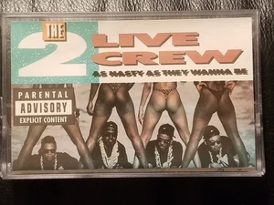 The 2 Live Crew As Nasty As They Wanna Be Cassette Tape 1989 XR107 - Picture 1 of 3