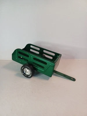 Vintage Nylint Pressed Steel Green Metal Muscle Utility Trailer - Nice! - Image 1 of 4