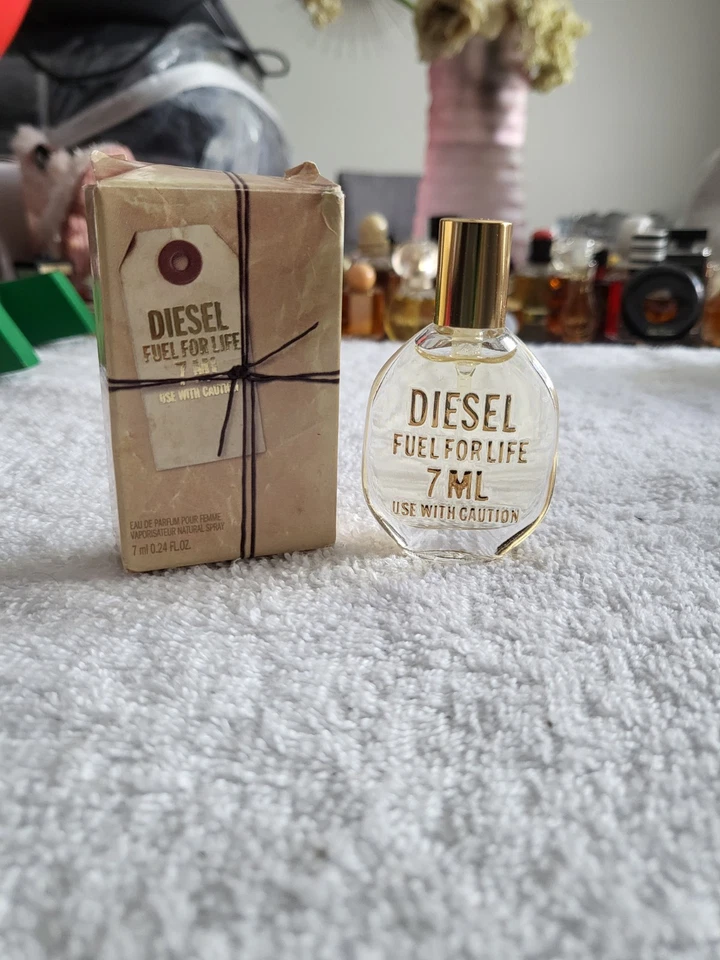 Diesel Fuel for Life 0.24 Oz/7ml Eau De Parfum Mini Splash Classic