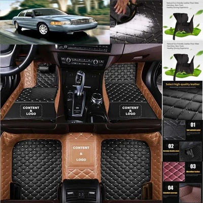For Ford Crown Victoria Car Floor Mats Luxury Waterproof Pads Liner Auto Rug - Изображение 1 из 4