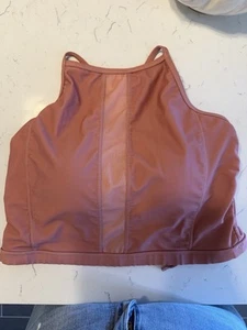 Nani Swimwear Pink Swim Top Kotayo Midkini Size Large - Picture 1 of 4