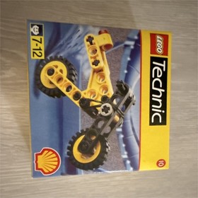 LEGO Technic Shell Promotion Motorcycle 2544 Vintage Complete Boxed Set
