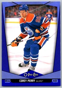2024-25 O-Pee-Chee Blue Border Corey Perry Edmonton Oilers #162 - Picture 1 of 2