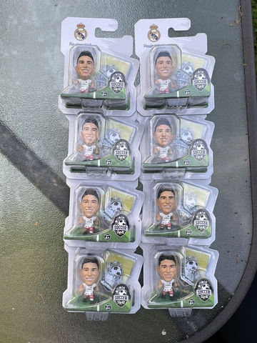 Soccer Starz James Rodriguez Lot Of 8 Figures Sealed In Packages Real Madrid Cover
