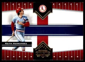 2005 Donruss Champions Keith Hernandez St. Louis Cardinals #258