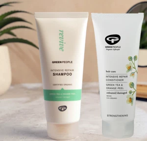 Green People Hair Care Intensive Repair Shampoo And Conditioner 200ml - Picture 1 of 4