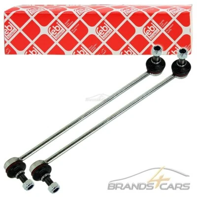 FEBI BILSTEIN FEBI 2x KOPPELSTANGE VORNE FÜR SKODA KODIAQ OCTAVIA SUPERB YETI VW ARTEON BEETLE