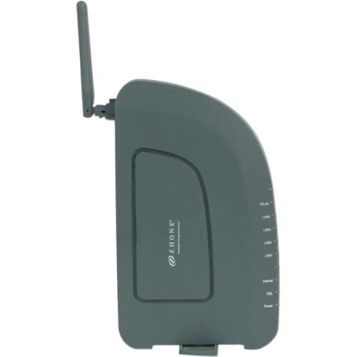 Zhone 6518-A1-NA-OMI Modem Wireless Router 54 Mbps Wireless Speed Desktop - Image 1 of 1