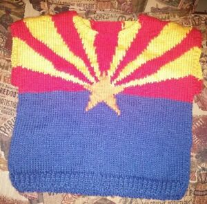 Handmade Arizona State Flag Top For Child Size 6-7 Year Old