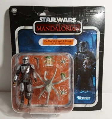 Colección Vintage Star Wars MANDALORIAN & GROGU Maldo Kreis 3.75   Foto 1 de 4