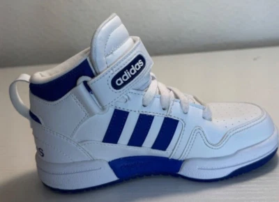 Унисекс обувь adidas Postmove средний (маленький ребенок/большой ребенок) белый/команда Royal синий 11,5k - Изображение 1 из 4