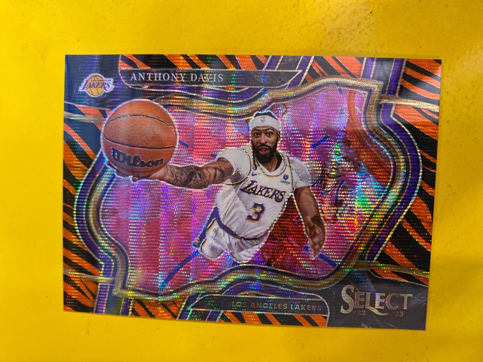 DA70090  2022-23 Select Prizms Tiger #217 Anthony Davis SSP