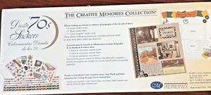 Creative Memories Scrapbook 70s Decade Stickers - New, Sealed & NLA! - Picture 1 of 2