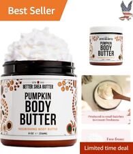 8 oz Jar Velvety Pumpkin Body Butter - Hydrating - Shea Butter - Jojoba Oil