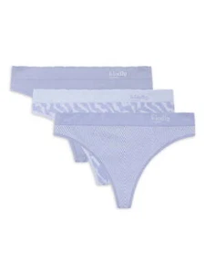 Kindly Yours 3 Pack Sustainable Seamless Thong Panties Size XXXL 22 3X Underwear - Picture 1 of 3