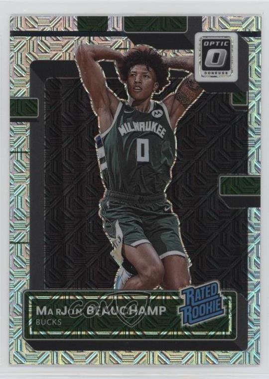 2022-23 Panini Donruss Optic Rated Choice Prizm MarJon Beauchamp #210 Rookie RC