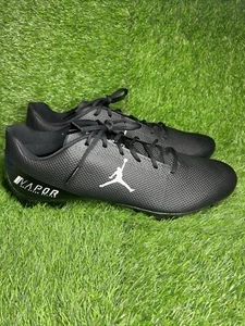 Nike Jordan Vapor Edge Speed 360 Promo Black White Football Cleats Sz 16 SM WOW - Picture 1 of 6