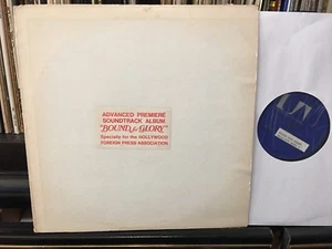 TEST Pressing BOUND FOR GLORY ost advance LP Woody Guthrie / David Carradine  - Picture 1 of 1