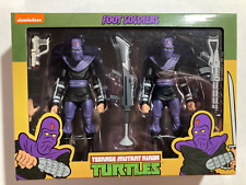 NECA TMNT Foot Soldiers Action Figures 2 Pack Target exclusive MIB