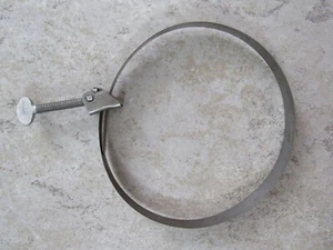 10 Vtg 1940s MARMAN Products Co Thumb Screw 18" BAND STRAP HOSE CLAMP Zeppo Marx - Picture 1 of 6