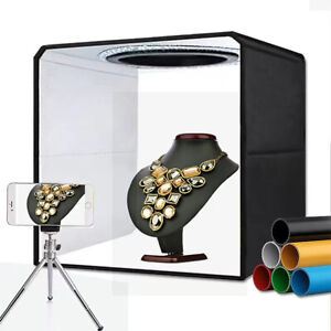 40cm Portable 96 LED Ring Light Photo Studio Tent Cube Soft Box for Photography