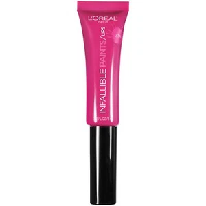 L'Oréal Paris Infallible PAINTS/LIPS, Fearless Fuschia, 0.27 fl. oz. - Picture 1 of 2