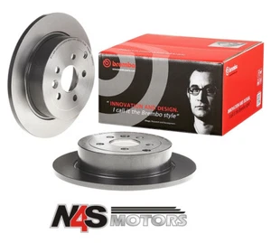 LAND ROVER FREELANDER 2 BREMBO BRAKE DISC REAR SOLID PAIR. PART LR001018BR - Picture 1 of 1
