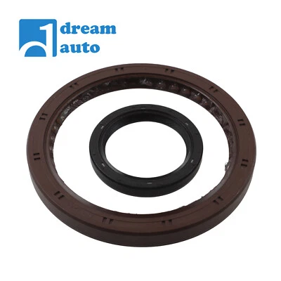 2x Vedação do virabrequim principal dianteiro e traseiro para 1991-01 Honda CR-V Civic Acura Integra - Imagem 1 de 4