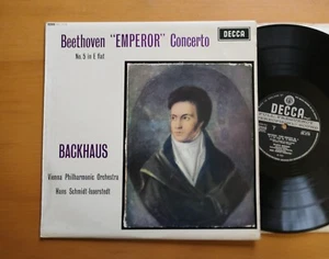 SXL 2179 WB Beethoven Emperor Concerto no. 5 Backhaus Decca ED3 Wideband EX - Picture 1 of 6