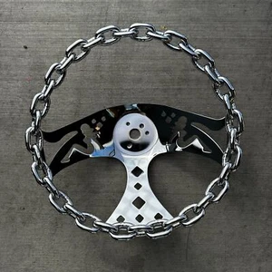 Volante de cadena pulida de 11" Factory Second para niñas -3 orificios - Imagen 1 de 4