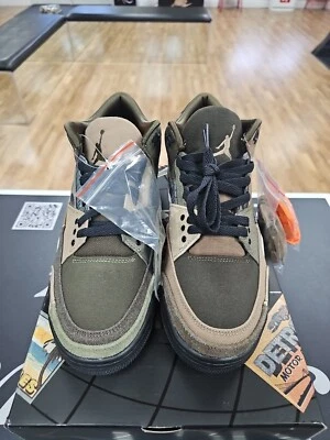 AIR  JORDAN 3 RETRO " PATCHWORK" SIZE 8  2021 NEW IN HAND - Image 1 of 4