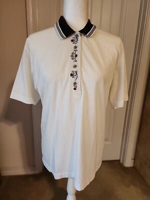 Polo de golf para mujer Sportfolio by Marcia vintage hecho en Estados Unidos talla grande  Foto 1 de 4