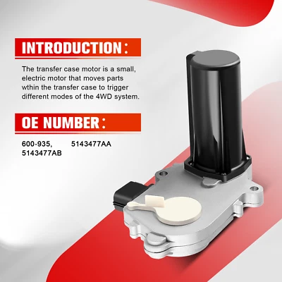 Transfer Case Gear Motor For 2006-2010 Dodge Ram 1500 2500 3500 600-935 - Image 1 of 4