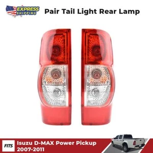 Tail Lamp Rear Lights Assembly LH+RH Fits Isuzu D-MAX Holden Pickup 2007-11 E06 - Picture 1 of 7