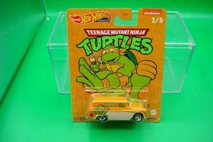 HOT WHEELS PREMIUM '55 CHEVY PANEL TEENAGE NINJA TURTLES R/R 2021 NICKELODEON - Bild 1 von 2