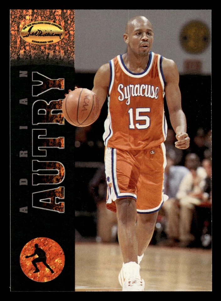 Adrian Autry 1994 Ted Williams #2 Syracuse Orangemen - Image 1 of 2