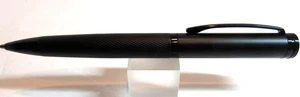 TERZETTI ARMOR KUGELSCHREIBER - MATT SCHWARZ + ETUI + HEAVY METAL MESSING - LTD EDITION - Bild 1 von 1