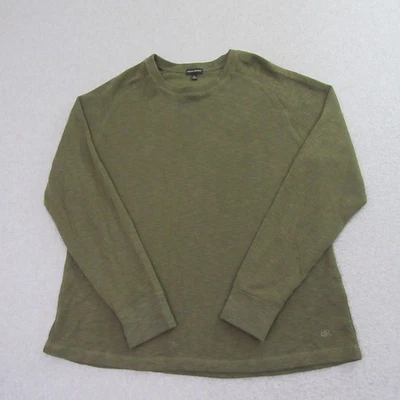 Suéter Pullover XL Verde Manga Larga Cuello Redondo Banana Republic Para Hombres Foto 1 de 4