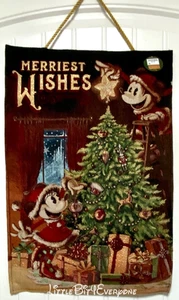 NUEVO tapiz de pared iluminado de vacaciones de Mickey Mouse y sus amigos de los parques de Disney - Imagen 1 de 9