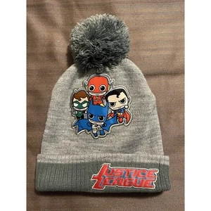 Berkshire DC Comics Justice League Kid's Beanie Winter Knit Hat - Picture 1 of 2