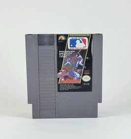 NES Major League BASEBALL MLB Video Game Original Nintendo System Console Tested